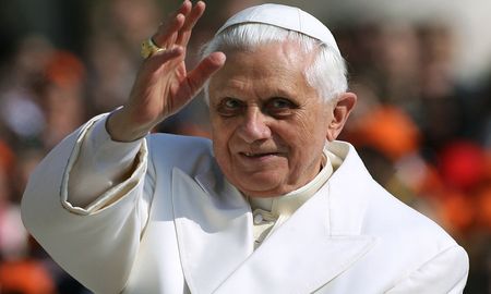 El papa emérito Benedicto XVI. El papa emérito Benedicto XVI.
