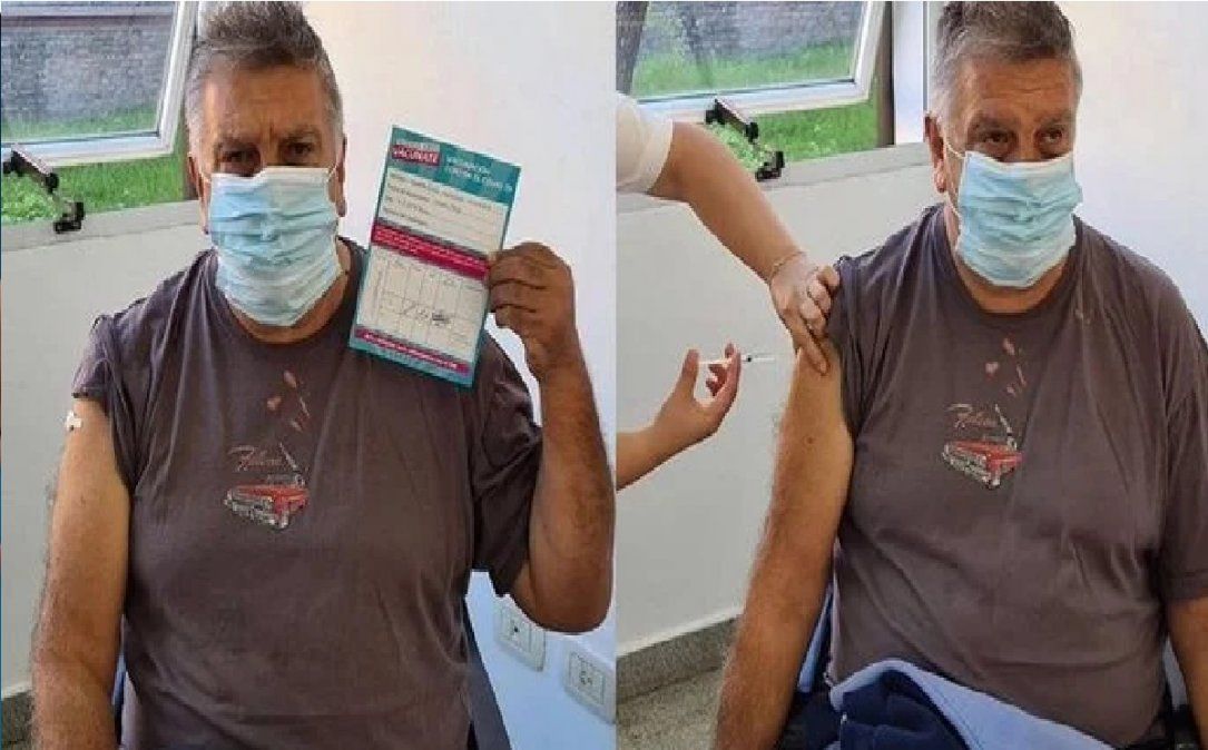 Luis Ventura se vacunó contra el covid: Hoy me tomo el día