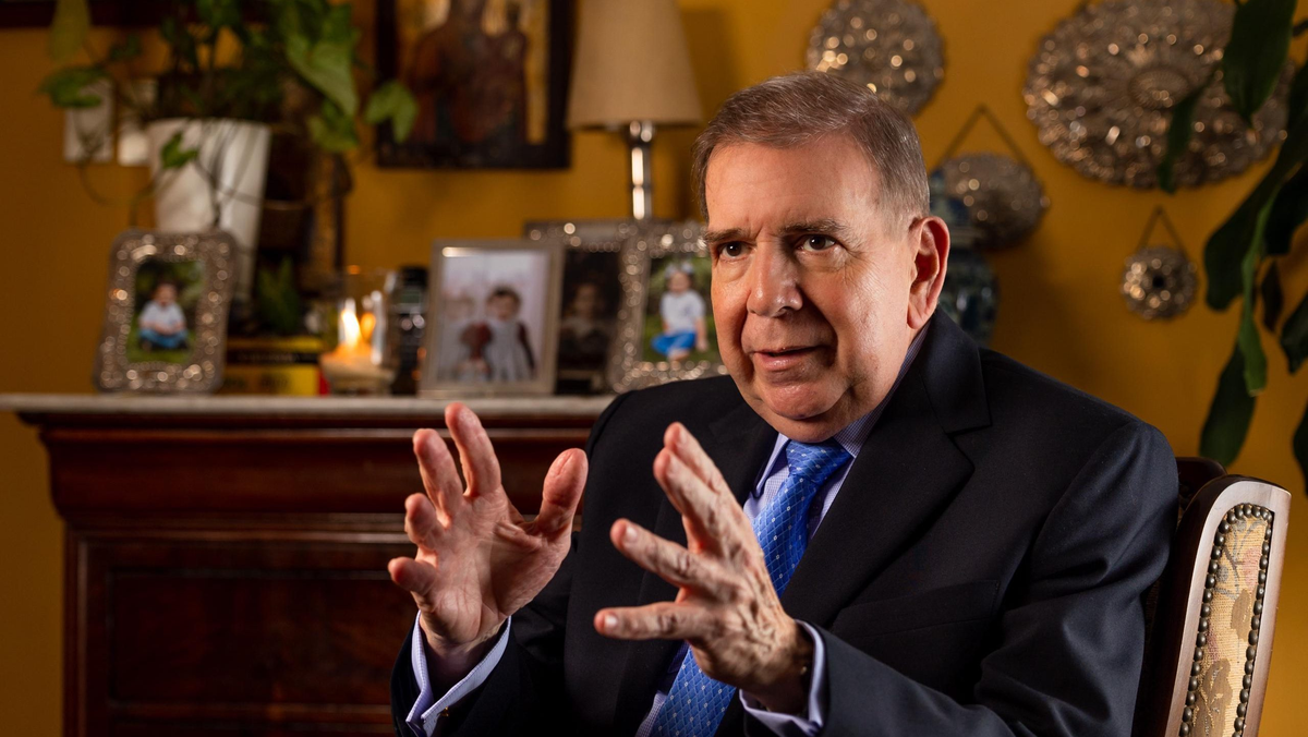 El candidato opositor, Edmundo González Urrutia. El candidato opositor, Edmundo González Urrutia.