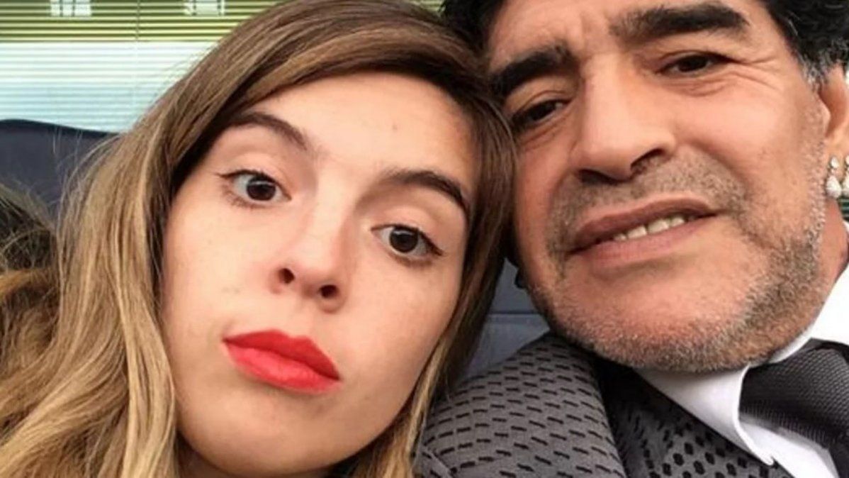 Dalma Maradona reaccionó con furia a los mensajes de Luque que se filtraron estos días.