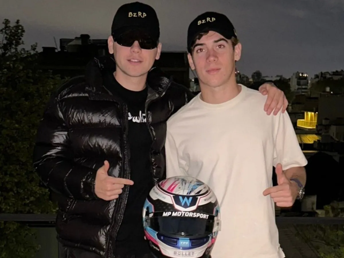 Se conoció la ayuda que Bizarrap le dio a Franco Colapinto para que corra en Fórmula 1. Se conoció la ayuda que Bizarrap le dio a Franco Colapinto para que corra en Fórmula 1.