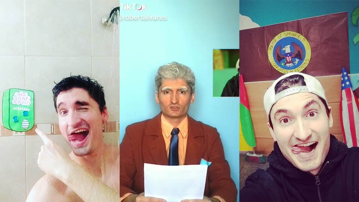 El cordobés que causa furor en las redes con sus parodias de Los Simpsons