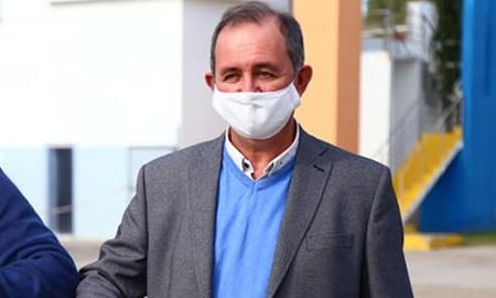 Omar Colombo, intendente de Recreo. Omar Colombo, intendente de Recreo.