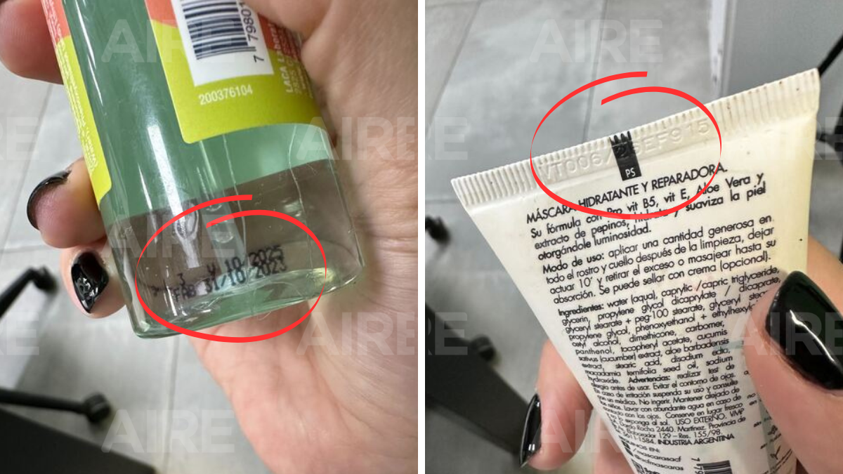 Fecha de vencimiento en maquillaje y cosméticos de industria argentina. Fecha de vencimiento en maquillaje y cosméticos de industria argentina.