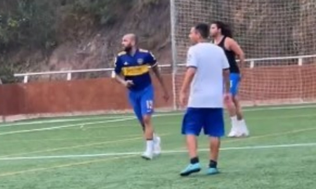 Dani Alves volvió al fútbol mientras está en libertad condicional: Boca, Boca, Boca Dani Alves volvió al fútbol mientras está en libertad condicional: Boca, Boca, Boca