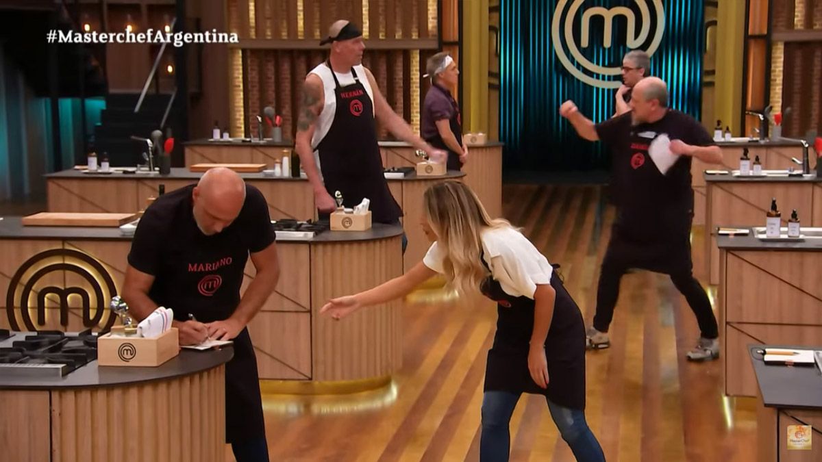 Trabajo en duplas en MasterChef