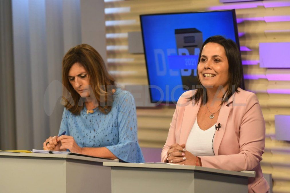 Molina y Mudallel coincidieron en la crisis del transporte y llevaron al debate propuestas concretas.