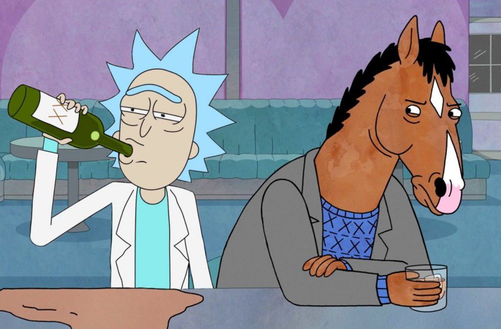 El creador de Rick y Morty habla sobre un posible crossover con Bojack Horseman