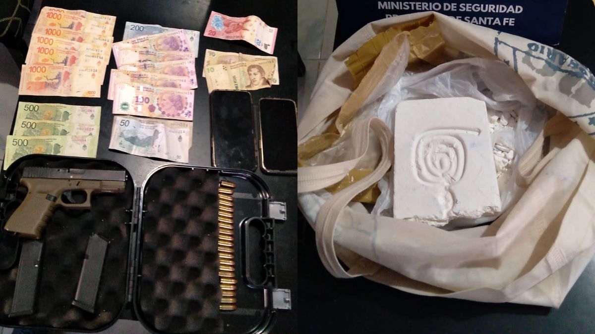 En un domicilio de la zona sur se secuestraron armas