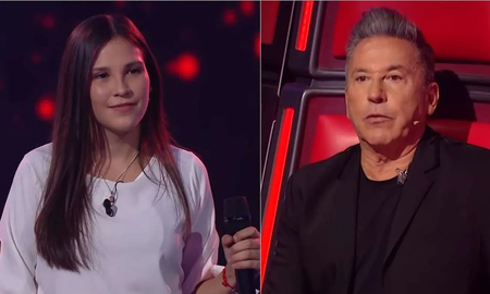 Ningún jurado de La Voz Argentina eligió a la joven para sus equipos y el intérprete le explicó: Vuelve cuando estés decidida a ser una verdadera cantante. Ningún jurado de La Voz Argentina eligió a la joven para sus equipos y el intérprete le explicó: Vuelve cuando estés decidida a ser una verdadera cantante.