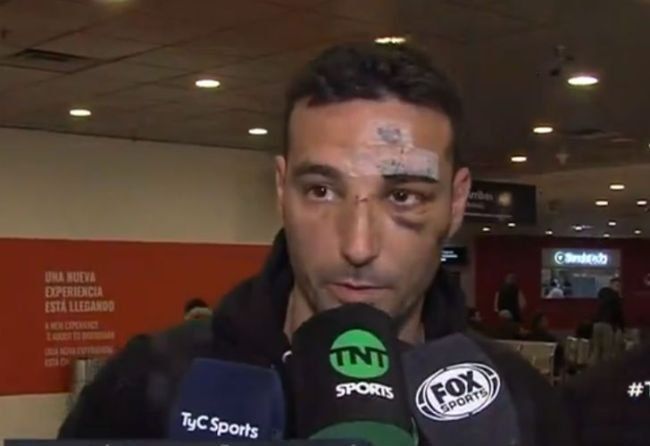 Lionel Scaloni volvió al país y defendió a Messi