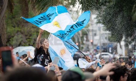 Las mejores fotos de los festejos de Argentina en Santa Fe, Santo Tomé y Rosario Las mejores fotos de los festejos de Argentina en Santa Fe, Santo Tomé y Rosario