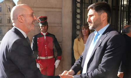 El embajador de Italia en Argentina, Fabrizio Nicoletti, estuvo en Santa Fe. El embajador de Italia en Argentina, Fabrizio Nicoletti, estuvo en Santa Fe.