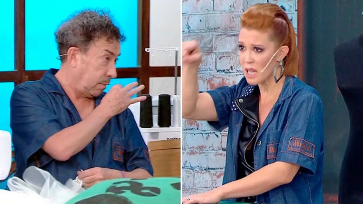 Tenso cruce entre Aníbal Pachano y Miriam Lanzoni en Corte y Confección famosos:&nbsp;