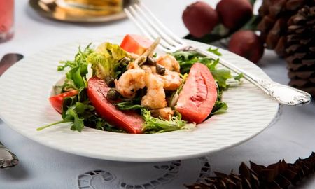 Ensalada de langostinos, by Maru Botana. Ensalada de langostinos, by Maru Botana.