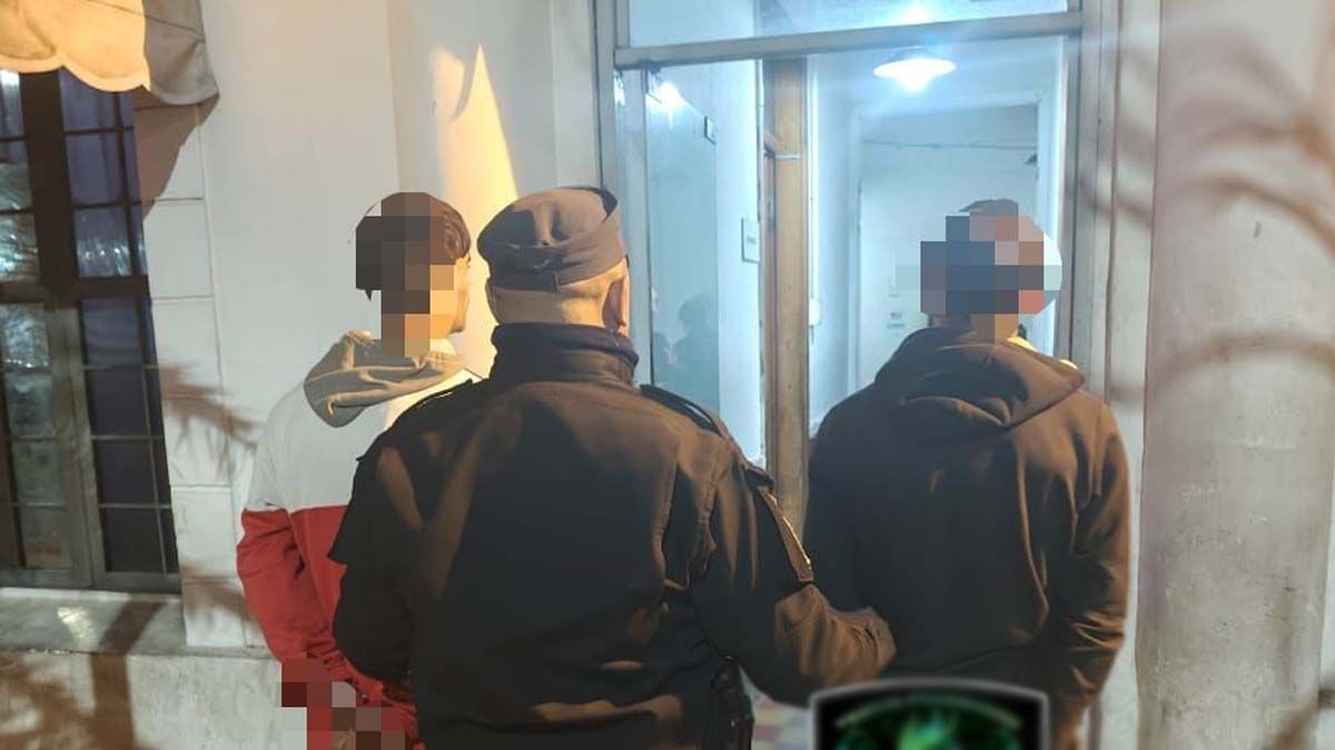 En el lugar no se hallaron armas de fuego.