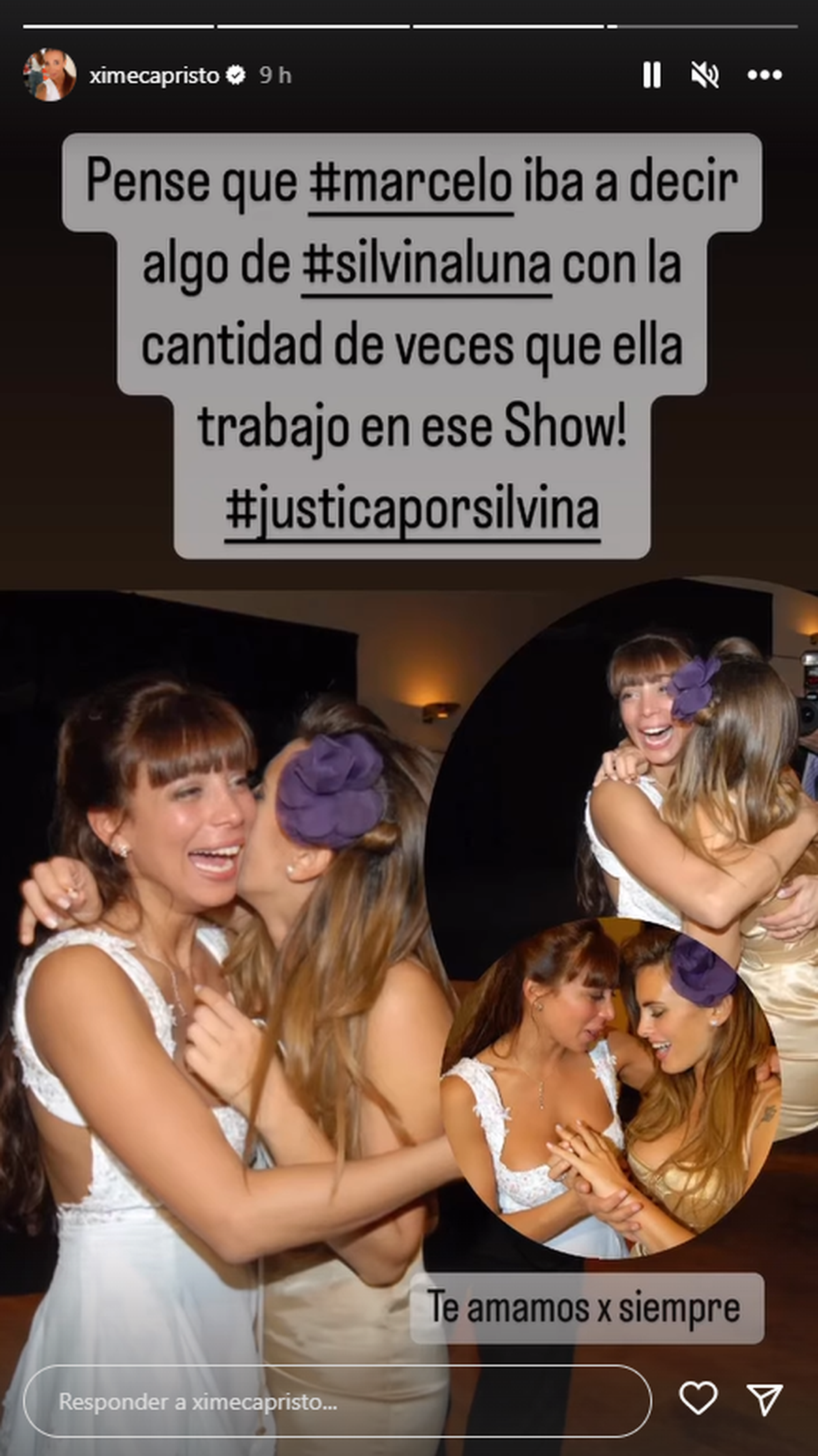 Ximena Capristo contra Marcelo Tinelli. Ximena Capristo contra Marcelo Tinelli.