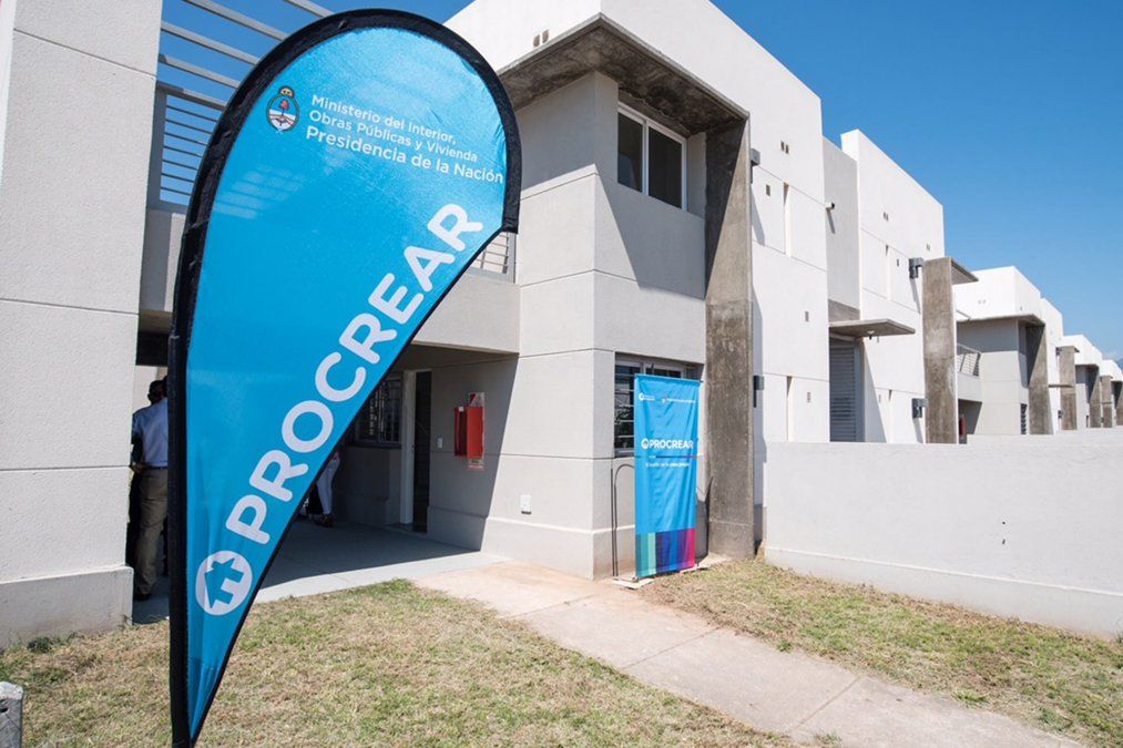 Las 1.200 viviendas son parte del programa Procrear.