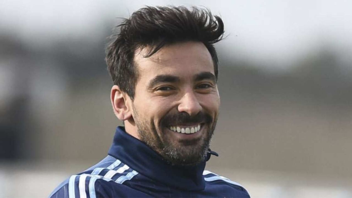 ¡Reapareció! La primera foto del Pocho Lavezzi junto a su mujer embarazada
