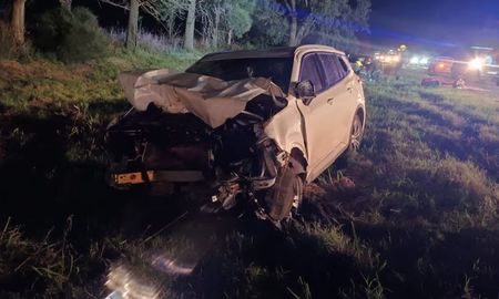 Así quedó el auto de la víctima, luego de ser chocada por el legislador de Córdoba. Así quedó el auto de la víctima, luego de ser chocada por el legislador de Córdoba.