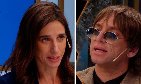 Juana Viale intentó mediar en el cruce político entre el cantante y la periodista de Canal 13. Juana Viale intentó mediar en el cruce político entre el cantante y la periodista de Canal 13.