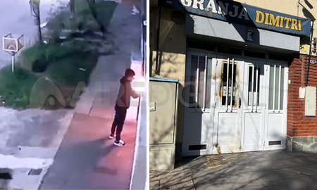 Guadalupe Oeste: quemó un portón y quedó registrado en un video Guadalupe Oeste: quemó un portón y quedó registrado en un video