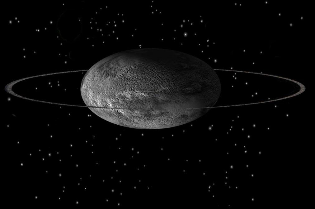Así es Haumea, un planeta ovalado y muy frío, ubicado en los confines del Sistema Solar