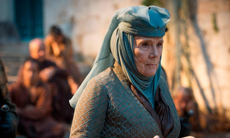 Diana Rigg en Game of Thrones Diana Rigg en Game of Thrones