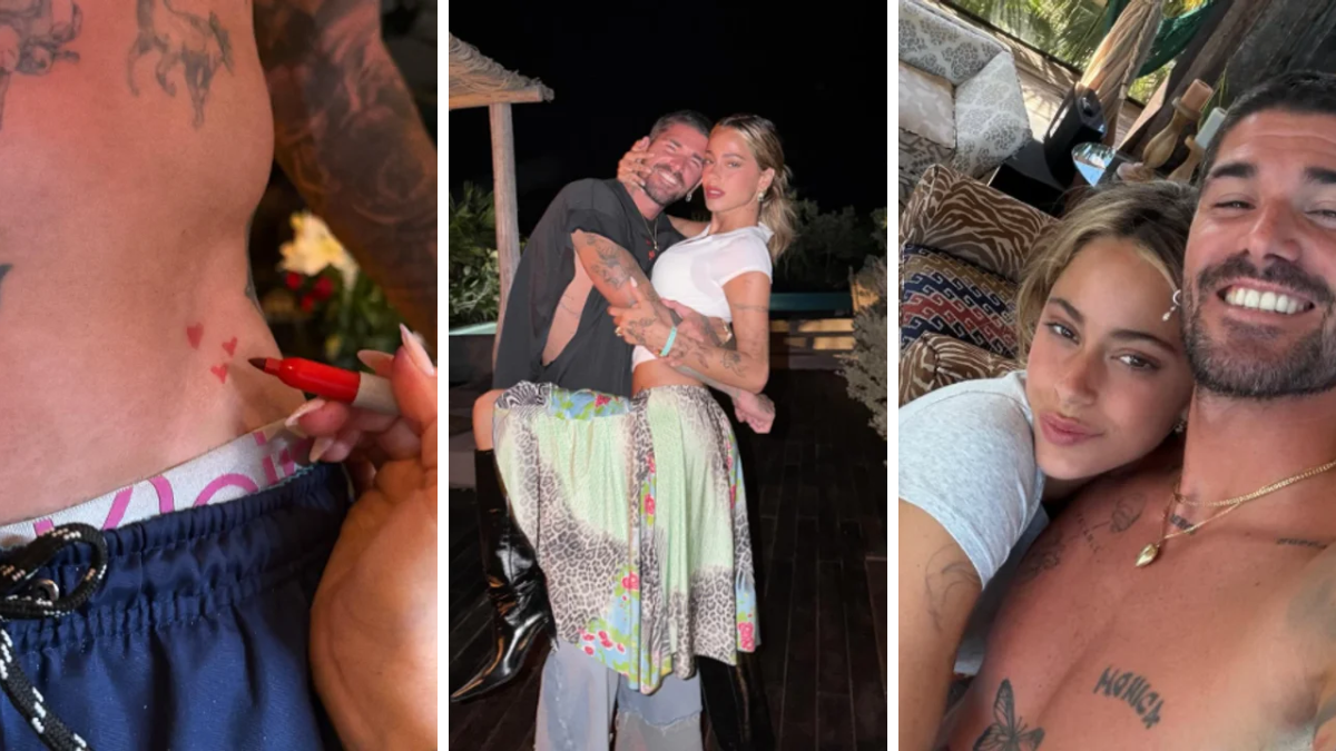 Las fotos de Tini Stoessel y Rodrigo De Paul que desataron rumores de embarazo.