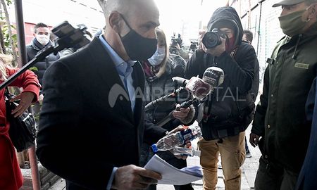 Arribas declaró ante el juez un día después de que lo hiciera su ex número dos en la AFI, Silvia Majdalani. Arribas declaró ante el juez un día después de que lo hiciera su ex número dos en la AFI, Silvia Majdalani.