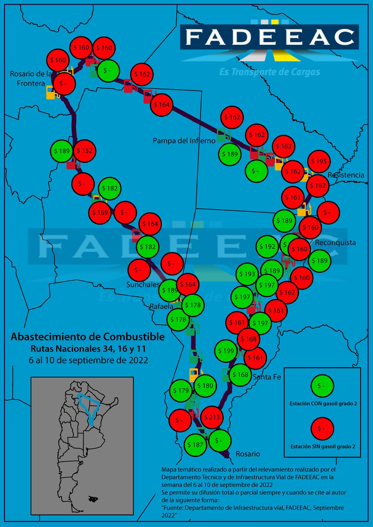Según la Cámara, esta situación genera que en algunas estaciones, las más alejadas de los centros urbanos o de poblaciones pequeñas, “se dificulte conseguir combustible”.