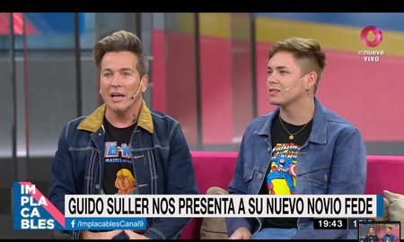 El hermano de Silvia Süller asistió a El Nueve en compañía de Federico, su nueva pareja de 21 años. Guido, por su parte, no pudo contener las lágrimas. El hermano de Silvia Süller asistió a El Nueve en compañía de Federico, su nueva pareja de 21 años. Guido, por su parte, no pudo contener las lágrimas.