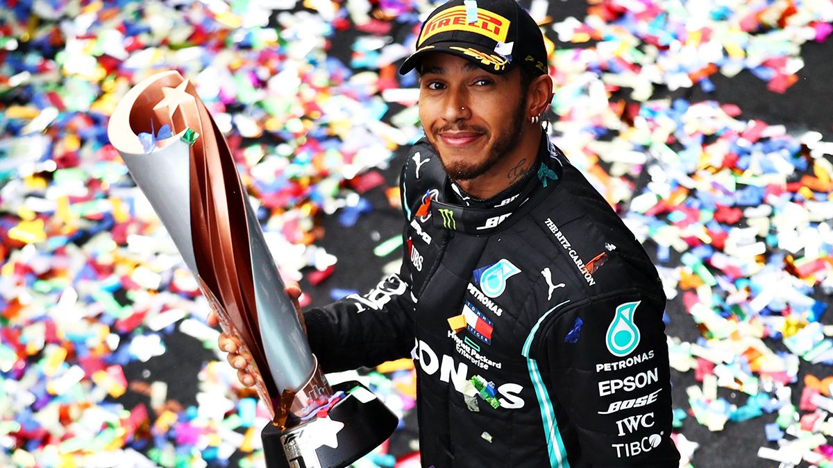 Lewis Hamilton ganó el GP de Turquía y se aseguró su séptimo titulo de la Fórmula 1