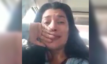 La bronca de una maestra que fue atacada por piqueteros. La bronca de una maestra que fue atacada por piqueteros.