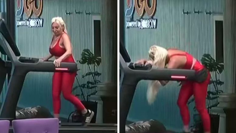 El accidente de Yanina Zilli en el gimnasio de Gran Hermano que preocupó a los fanáticos