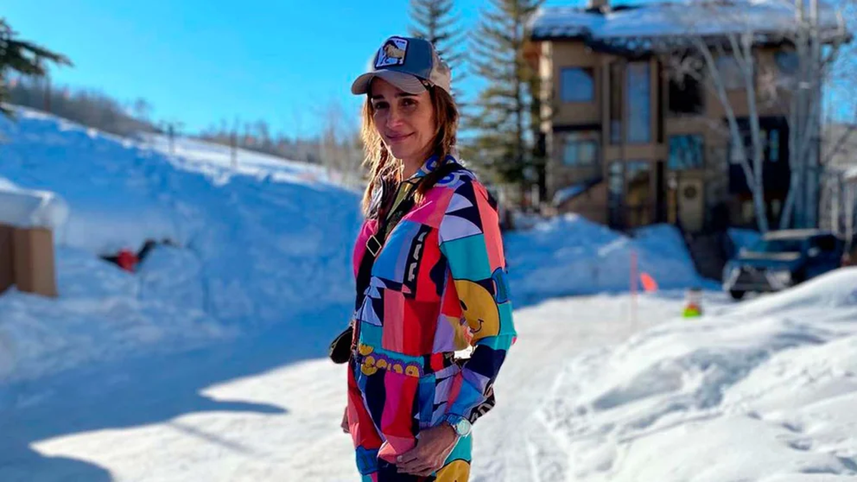 Vero Lozano sufri&oacute; un accidente en Aspen, Estados Unidos.