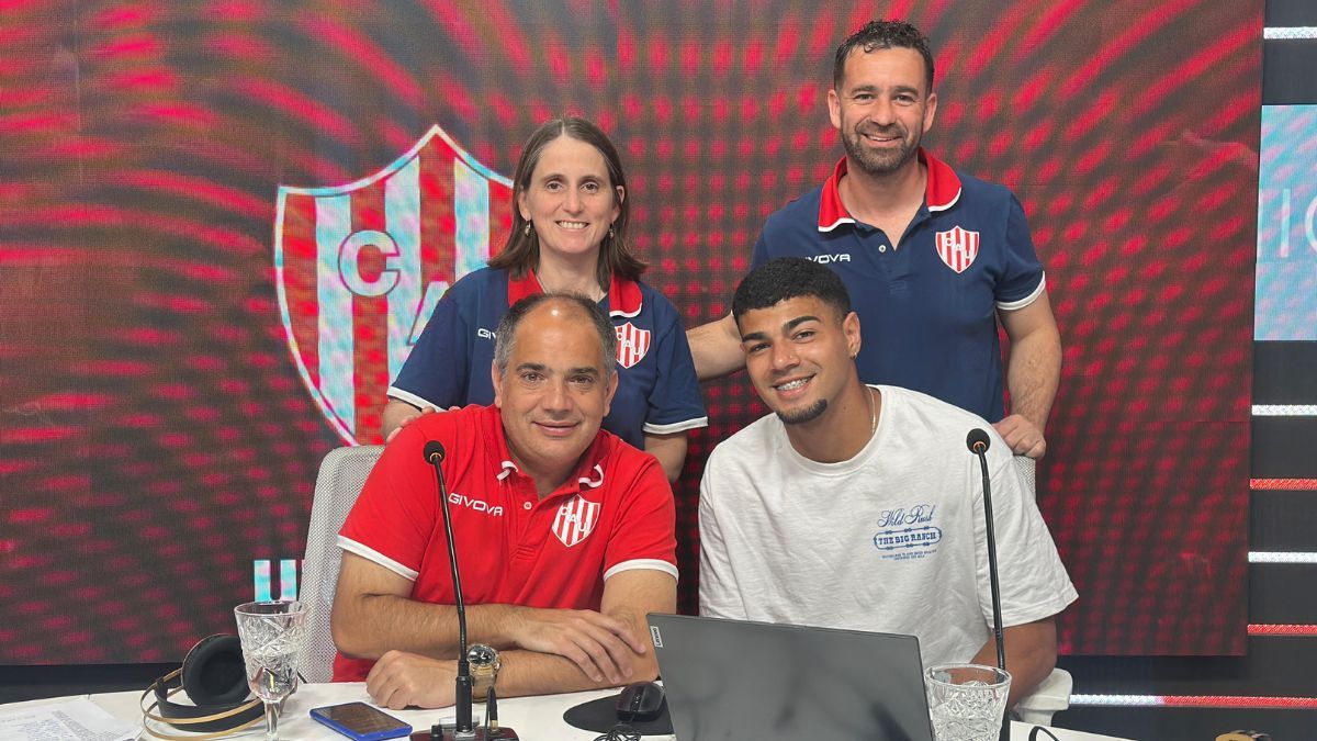 Maizon Rodríguez junto a Mauro Móbili