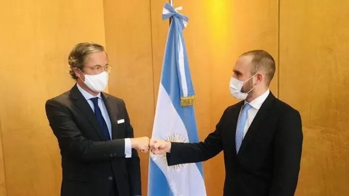 Del encuentro participó también el ministro de la embajada alemana en Buenos Aires