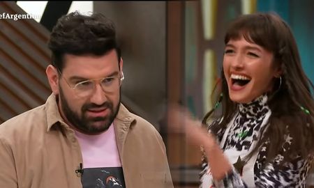 Damián Betular liquidó el plato de Cande Vetrano Damián Betular liquidó el plato de Cande Vetrano