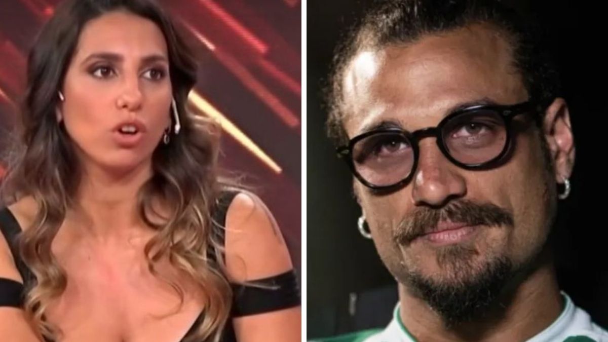 La modelo no se guardó nada y apuntó contra el exfutbolista.