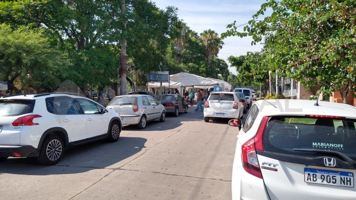 El vacunatorio de Santo Tomé está ubicado en el Camping Municipal.