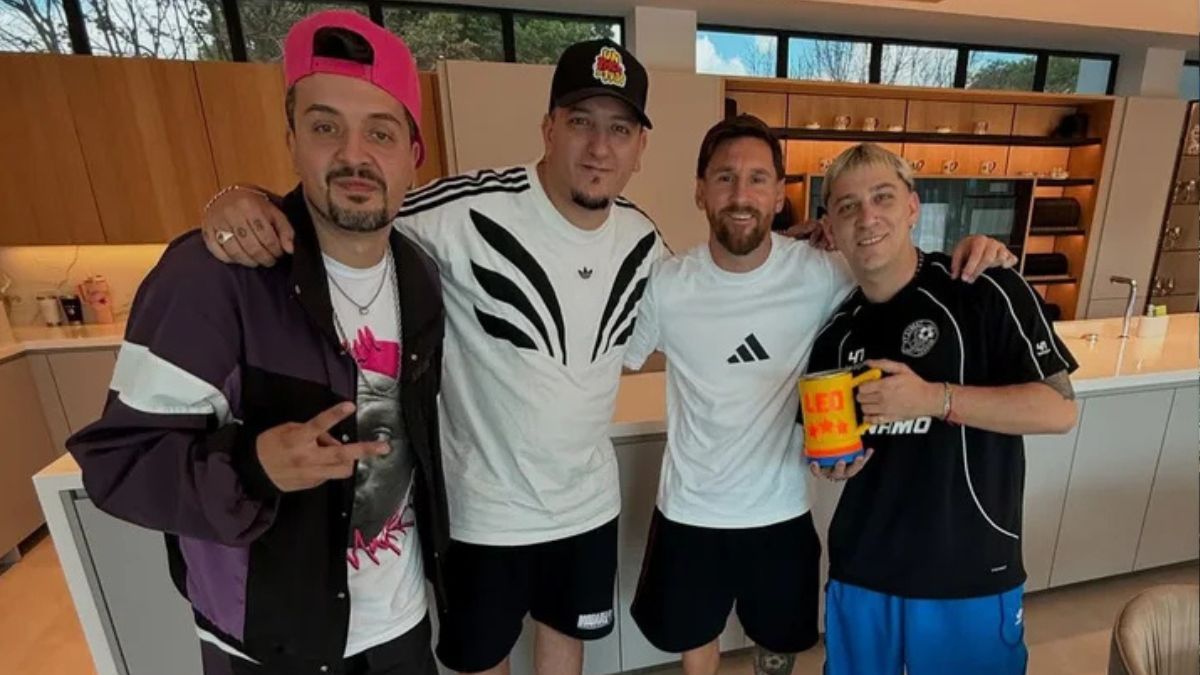El encuentro de Lionel Messi y Un Poco de Ruido.
