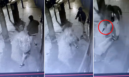 El atacante iba caminando con su víctima, sacó un arma y le vació el cargador. Sospechan de un ajuste de cuentas. El atacante iba caminando con su víctima, sacó un arma y le vació el cargador. Sospechan de un ajuste de cuentas.
