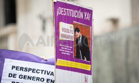 piden la destitucion del juez rodolfo mingarini, enjuiciado por nueve polemicos fallos piden la destitucion del juez rodolfo mingarini, enjuiciado por nueve polemicos fallos