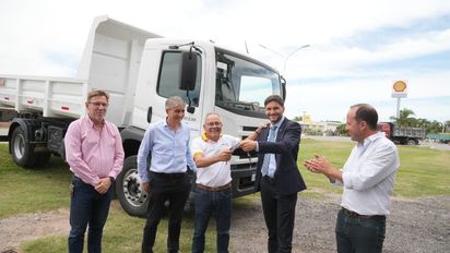 Maximiliano Pullaro en San Justo: 