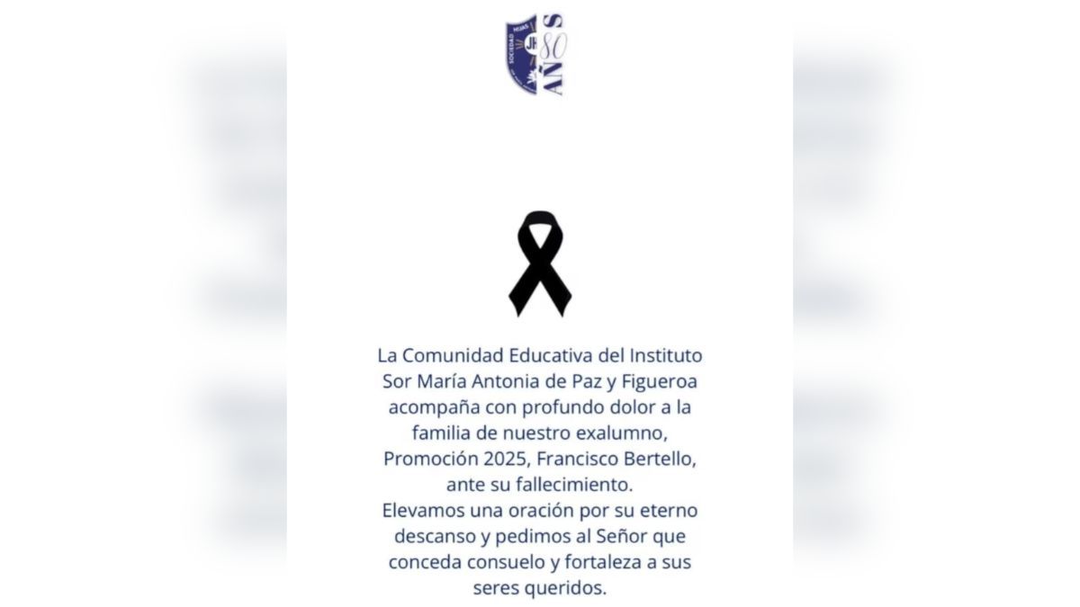 La comunidad educativa y los vecinos de Yofre expresaron su dolor tras conocerse las identidades. La comunidad educativa y los vecinos de Yofre expresaron su dolor tras conocerse las identidades.