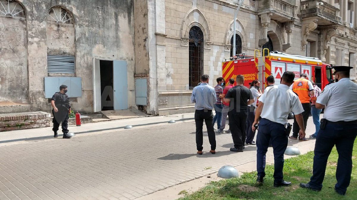 El ruido sacudió a la zona de Casa de Gobierno.