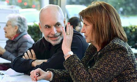 Rodríguez Larreta y Patricia Bullrich. Rodríguez Larreta y Patricia Bullrich.