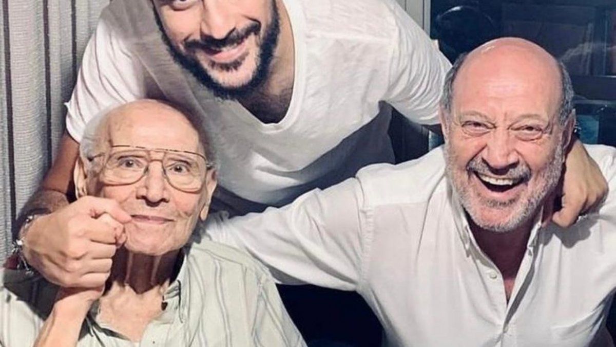 Murió el padre de Alfredo y abuelo de Diego Leuco
