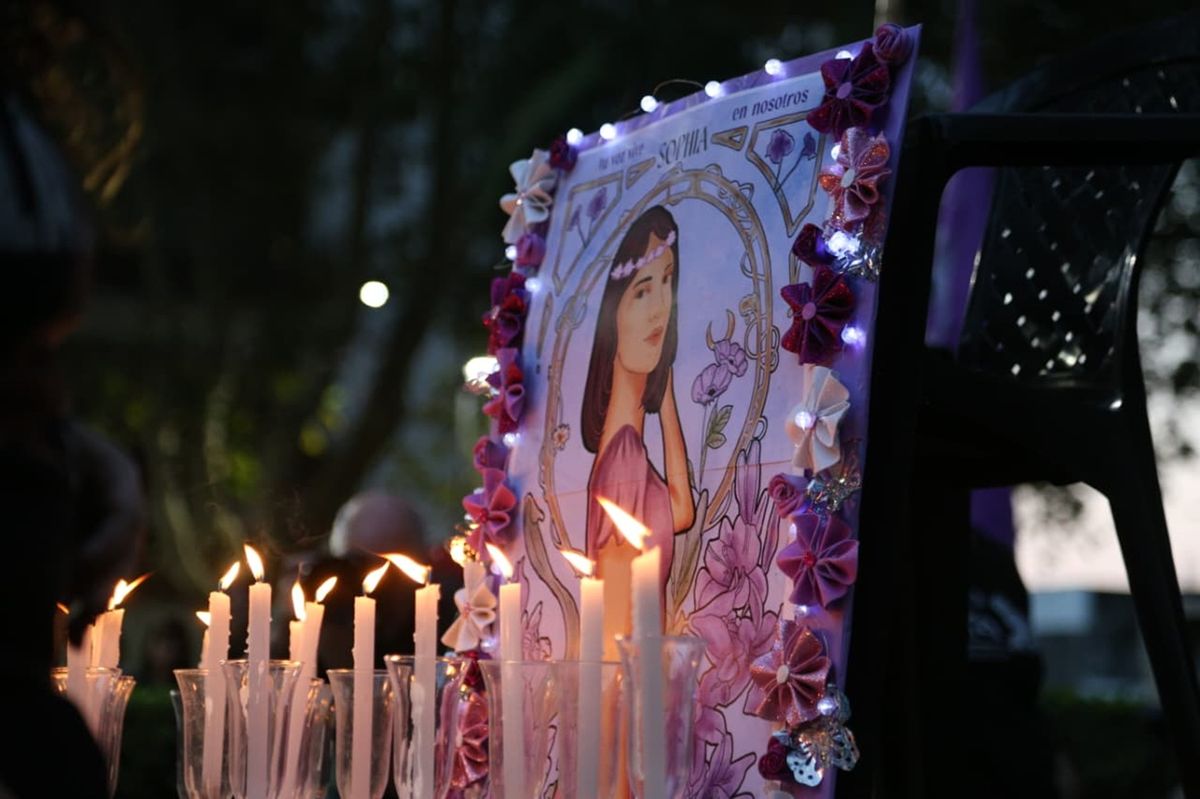 Este viernes se realizó en Rosario una marcha para pedir justicia por Sophia. Este viernes se realizó en Rosario una marcha para pedir justicia por Sophia.